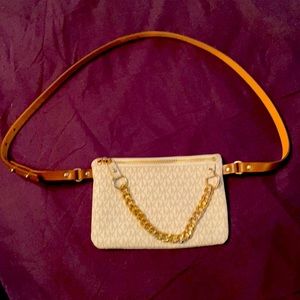 Michael Kors Pull Chain Belt Bag